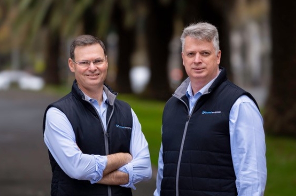  Monash founders Simon Shields (left) and Shane Fitzgerald (right)